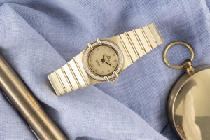 Omega Constellation 18 ct gold quartz Kal. 1450 Ref. 695.001