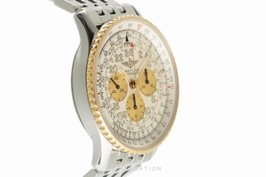 Breitling Navitimer Cosmonaute chronograph steel / gold manual winding Ref. D12022