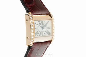 Cartier Tank Divan 18 ct gold quartz Kal. 157 Ref. 2810