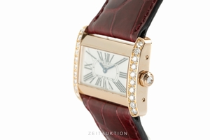 Cartier Tank Divan 18 ct gold quartz Kal. 157 Ref. 2810