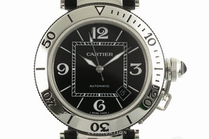 Cartier Pasha steel automatic Kal. 049 Ref. 2790