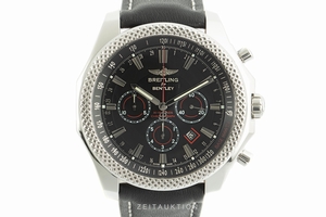 Breitling Bentley chronograph steel automatic Kal. B25 Ref. A25368