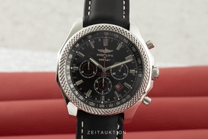 Breitling Bentley chronograph steel automatic Kal. B25 Ref. A25368