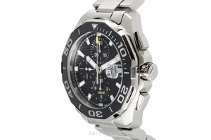 Tag Heuer Aquaracer chronograph steel automatic Kal. 16 Ref. CAY211A-0