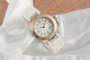 Cartier Pasha steel / gold quartz Kal. 688 Ref. 3025