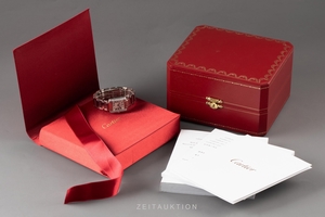 Cartier Tank Francaise 18 ct white gold quartz Kal. 057 Ref. 2403