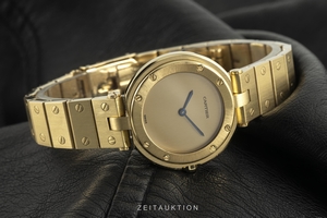 Cartier Santos 18 ct gold quartz Kal. 81