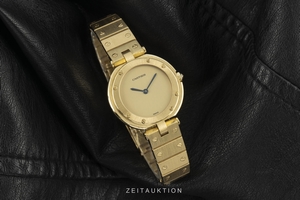 Cartier Santos 18 ct gold quartz Kal. 81