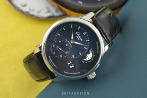 Glashutte Original PanoMaticLunar steel automatic Kal. GO 90 Ref. 1-90-02-46-32-35