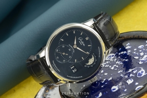 Glashutte Original PanoMaticLunar steel automatic Kal. GO 90 Ref. 1-90-02-46-32-35