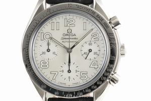 Omega Speedmaster chronograph steel automatic Kal. 3220A Ref. 3834.70.36, 175.0042