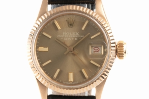 Rolex Date 18 ct gold automatic Kal. 1130 Ref. 6517 VINTAGE
