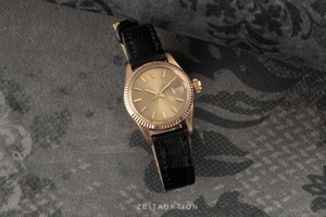 Rolex Date 18 ct gold automatic Kal. 1130 Ref. 6517 VINTAGE