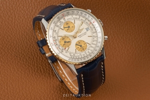 Breitling Old Navitimer chronograph steel / gold automatic Ref. B13019