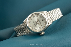 Rolex Lady Datejust 18 ct white gold automatic Kal. 2030 Ref. 6917 VINTAGE