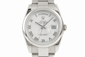 Rolex Day-Date 18 ct white gold automatic Kal. 3155 Ref. 118209