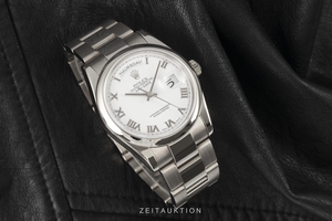 Rolex Day-Date 18 ct white gold automatic Kal. 3155 Ref. 118209