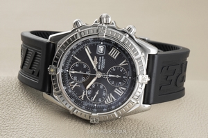 Breitling Crosswind chronograph steel automatic Kal. B13 Ref. A13055