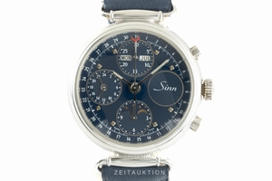 Sinn * chronograph silver automatic