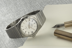 Omega Constellation steel automatic Kal. 8500 Ref. 123.10.38.21.02.004