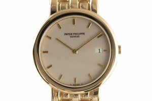 Patek Philippe Calatrava 18 ct gold quartz Kal. E23C Ref. 3937/3