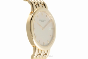 Patek Philippe Calatrava 18 ct gold quartz Kal. E23C Ref. 3937/3