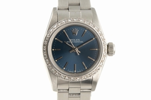 Rolex Oyster Perpetual steel / white gold automatic Kal. 2130 Ref. 67180
