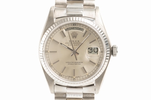 Rolex Day-Date 18 ct white gold automatic Kal. 3055 Ref. 18039