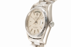 Rolex Day-Date 18 ct white gold automatic Kal. 3055 Ref. 18039