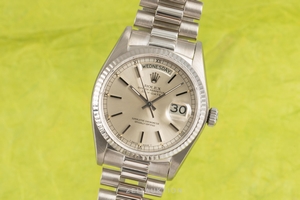 Rolex Day-Date 18 ct white gold automatic Kal. 3055 Ref. 18039