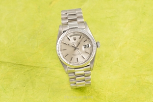 Rolex Day-Date 18 ct white gold automatic Kal. 3055 Ref. 18039