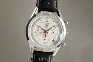 Tag Heuer Carrera chronograph steel automatic Kal. 17 Ref. CV2110-0