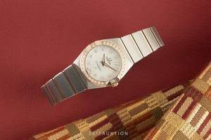 Omega Constellation steel / gold quartz Kal. 1376 Ref. 123.25.24.60.55.002