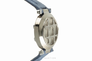 Cartier Pasha 18 ct white gold automatic Kal. 120 Ref. 2400