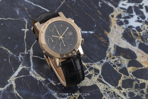 Girard Perregaux 7000 chronograph 18 ct red gold automatic Kal. 800-114 Ref. 7000