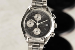 Omega Speedmaster chronograph steel automatic Kal. 1155 Ref. 175.0043, 375.0043, 3511.50.00
