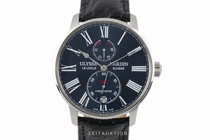 Ulysse Nardin Marine Torpilleur steel automatic Kal. UN 118 Ref. 1183-310