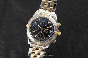 Breitling Chronomat chronograph steel / gold automatic Ref. B13352