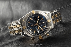 Breitling Chronomat chronograph steel / gold automatic Ref. B13352