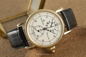 Chronoswiss Chronoscope 18 ct gold automatic Kal. C.125 Ref. CH1521