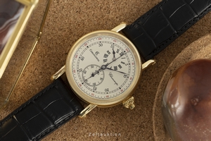 Chronoswiss Chronoscope 18 ct gold automatic Kal. C.125 Ref. CH1521