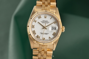 Rolex Datejust 18 ct gold automatic Kal. 3135 Ref. 16248