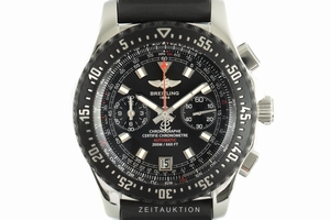 Breitling Skyracer chronograph Steel / rubber automatic Kal. B27 Ref. A27364