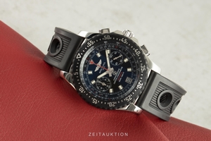 Breitling Skyracer chronograph Steel / rubber automatic Kal. B27 Ref. A27364