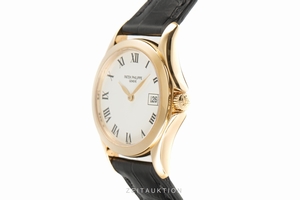 Patek Philippe Calatrava 18 ct gold quartz Kal. E19C 115 Ref. 4906