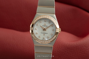 Omega Constellation steel / gold quartz Kal. 1376 Ref. 123.25.27.60.55.001