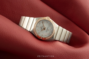 Omega Constellation steel / gold quartz Kal. 1376 Ref. 123.25.27.60.55.001