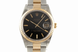Rolex Date steel / gold automatic Kal. 3135 Ref. 15223