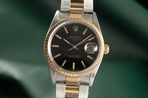 Rolex Date steel / gold automatic Kal. 3135 Ref. 15223