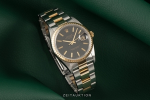 Rolex Date steel / gold automatic Kal. 3135 Ref. 15223